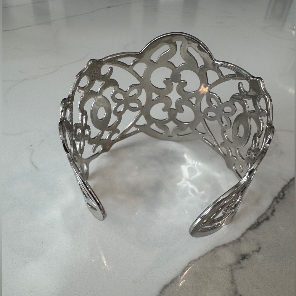 Silver Cuff Bracelet - Picture 3 of 3